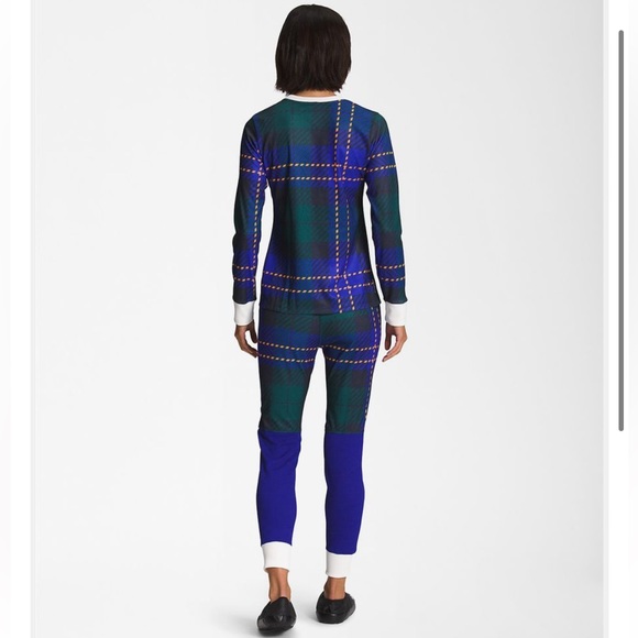 The North Face women flash dry base layer plaid waffle set - Picture 7 of 8